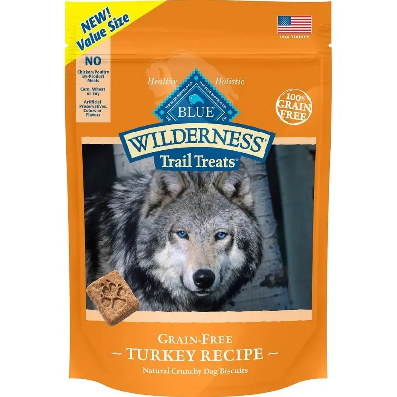 Blue Buffalo Wilderness Trail Grain Free Turkey Dog Treats