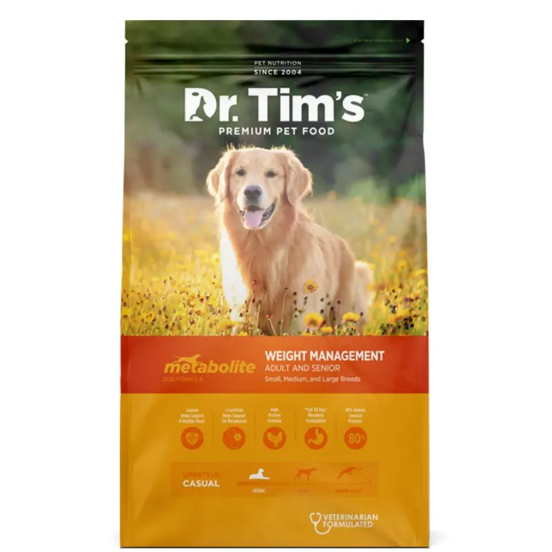 Dr. Tim's Metabolite Weight Management Formula Dry Dog Food