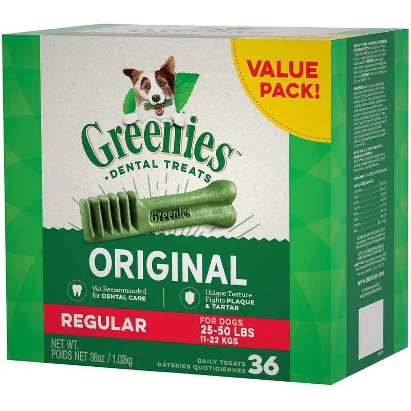 Greenies Regular Original Dental Dog Chews
