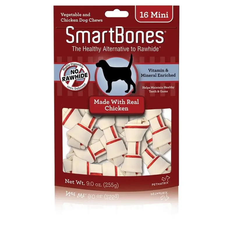 SmartBones Rawhide-Free Chicken Dog Treats