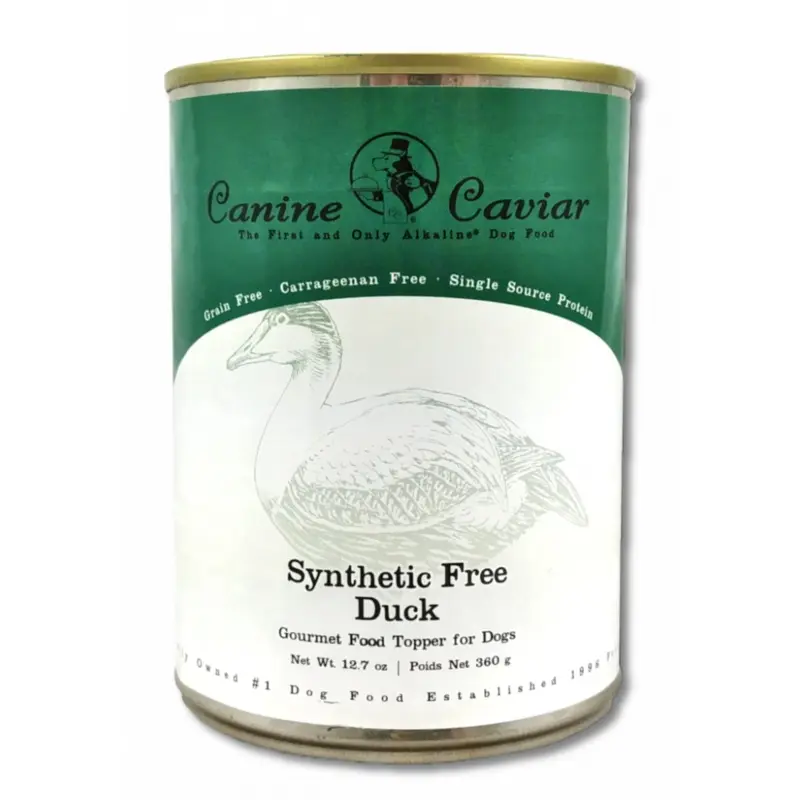 Canine Caviar Grain Free Synthetic Free Duck Recipe Canned Dog Food