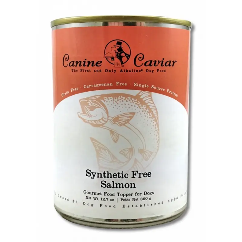Canine Caviar Grain Free Synthetic Free Salmon Recipe Canned Dog Food