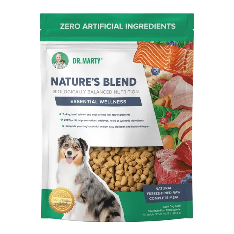 Dr. Marty Nature's Blend Freeze Dried Raw Dog Food