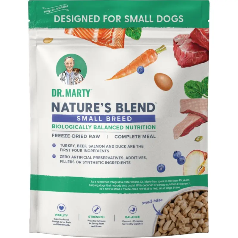 Dr. Marty Nature's Blend Small Breed Freeze Dried Raw Dog Food
