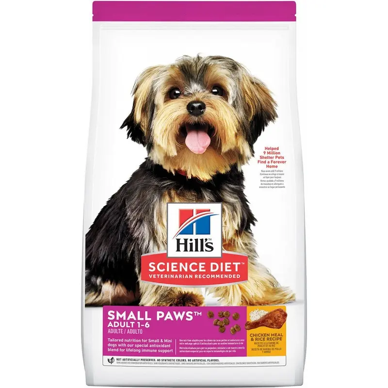 Hill's Science Diet Adult Small & Toy Breed Chicken Meal & Rice Dry Dog Food