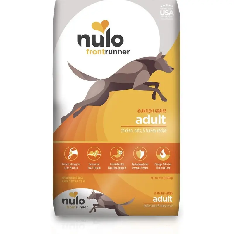 Nulo Frontrunner Chicken, Oats & Turkey Adult Dry Dog Food