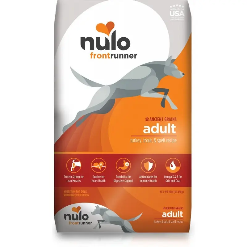Nulo Frontrunner Turkey, Trout & Spelt Adult Dry Dog Food