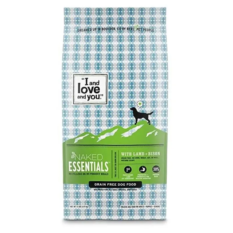 I and Love and You Naked Essentials Grain Free Lamb & Bison Dry Dog Food