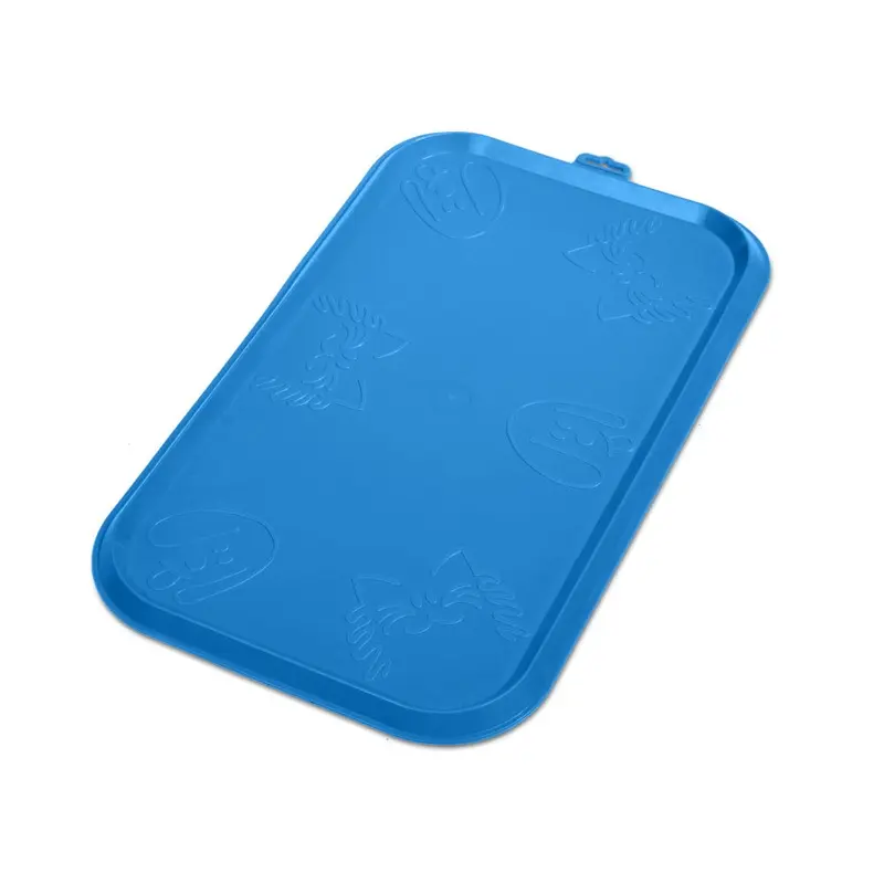 Van Ness Large Dinner Mat with Rimmed Sides