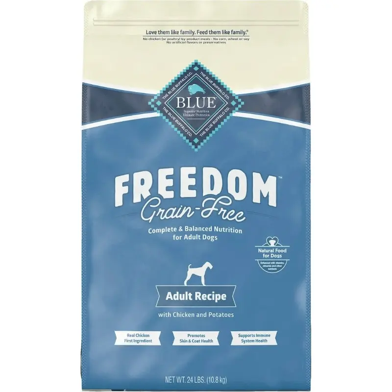 Blue Buffalo Freedom Grain Free Chicken Recipe Adult Dry Dog Food