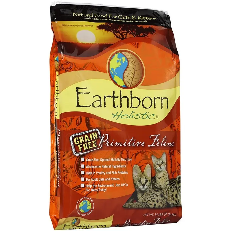 Earthborn Holistic Primitive Feline Grain Free Natural Cat Food