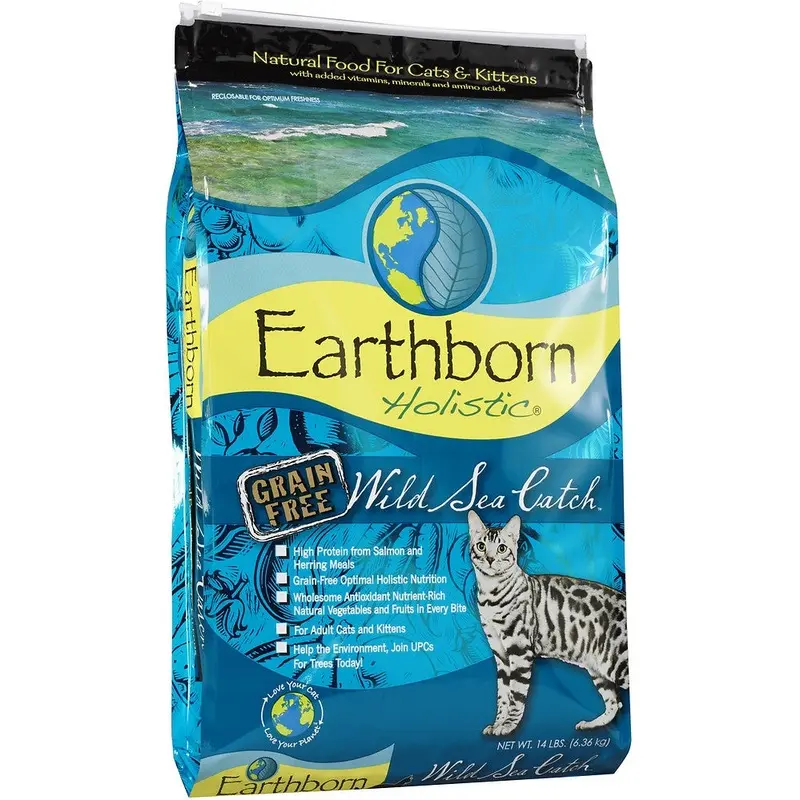 Earthborn Holistic Wild Sea Catch Grain Free Natural Cat Food