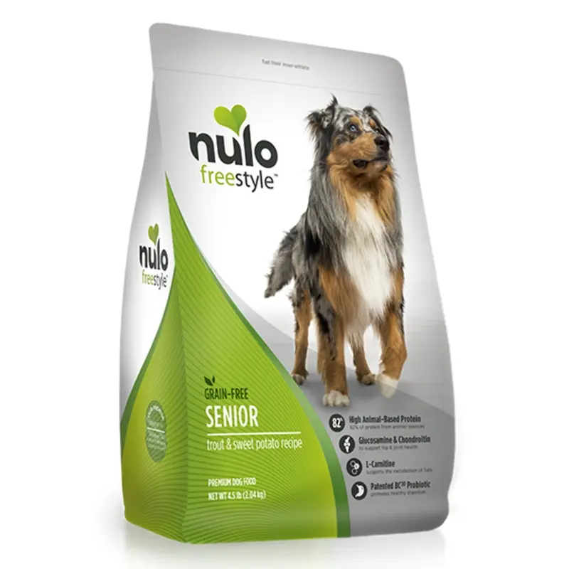 Nulo FreeStyle Grain Free Trout & Sweet Potato Senior Recipe Dry Dog Food