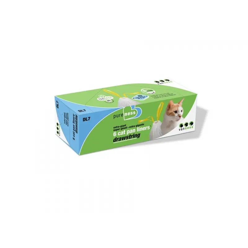 Van Ness Extra Giant Drawstring Cat Pan Liners