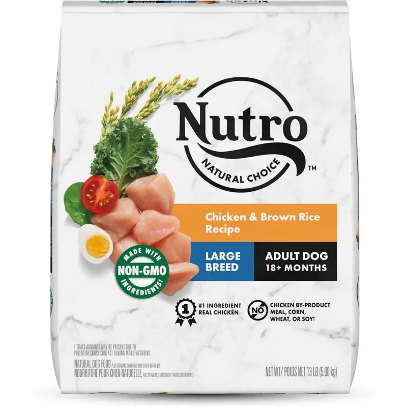 Nutro Natural Choice Large Breed Adult Chicken & Brown Rice Recipe Dry Dog Food