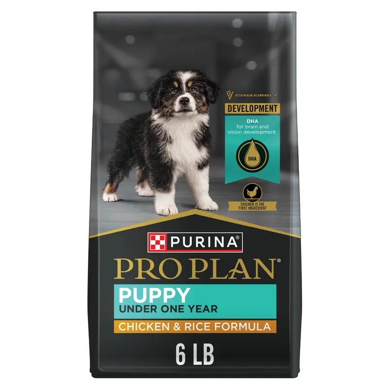 Purina Pro Plan High Protein Dry Puppy Food, Chicken and Rice Formula