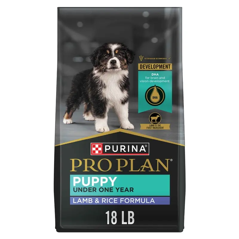 Purina Pro Plan High Protein Puppy Food DHA Lamb & Rice Formula