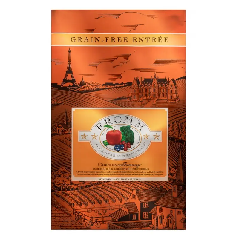 Fromm Four Star Grain Free Chicken au Frommage Dry Dog Food