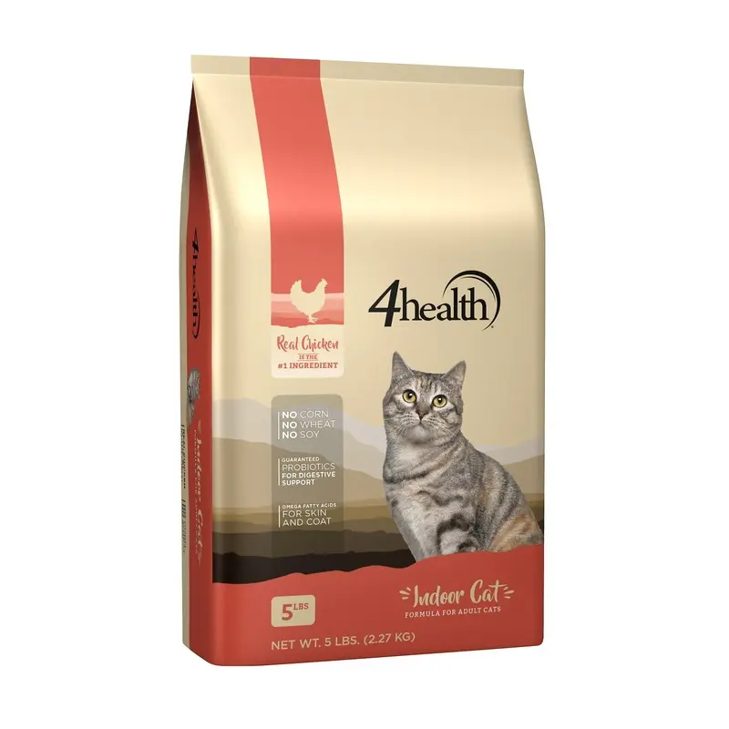 4health with Wholesome Grains Indoor Dry Cat Food Formula