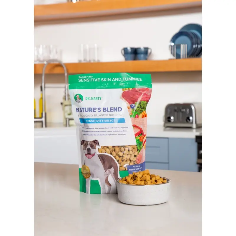 Dr Marty Nature's Blend Sensitivity Select Freeze Dried Raw Dog Food