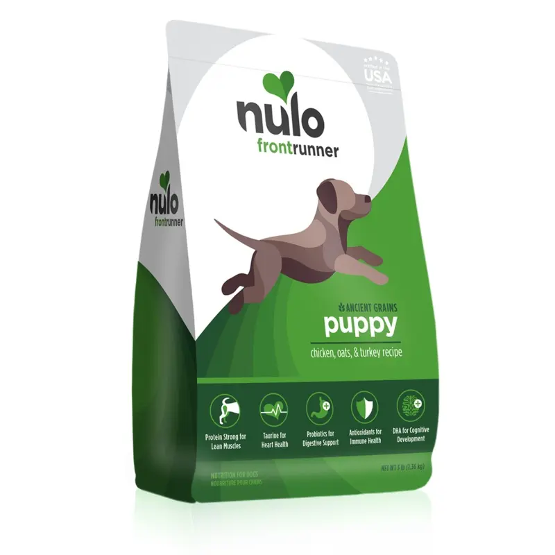 Nulo Frontrunner Puppy with Chicken, Oats, & Turkey