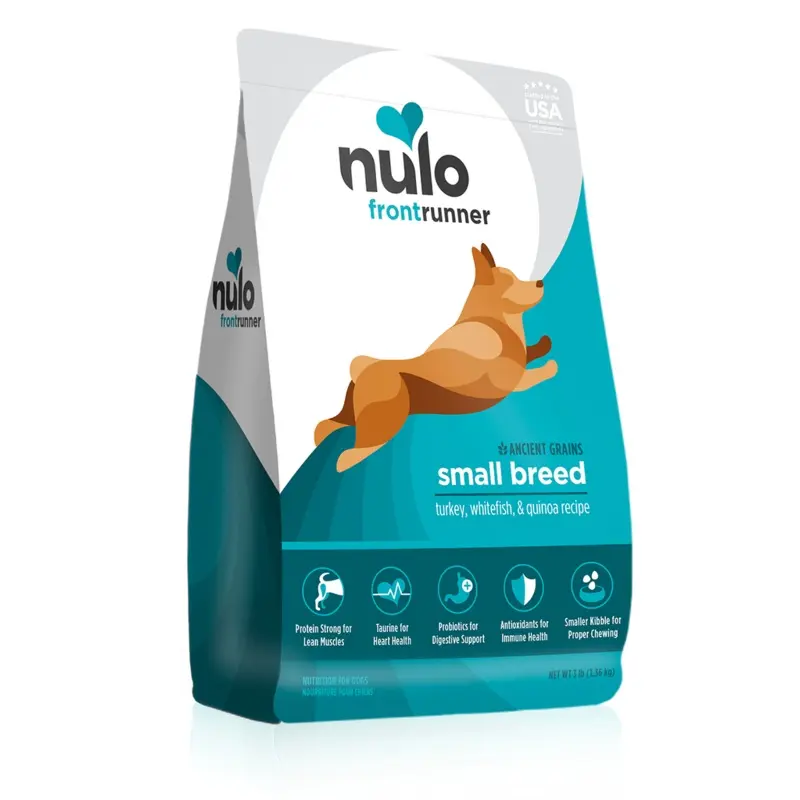 Nulo Frontrunner Small Breed with Turkey, Whitefish, & Quinoa