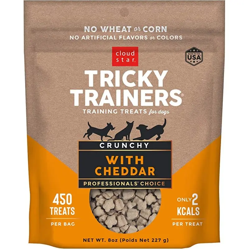 Cloud Star Chewy Tricky Trainers Cheddar Dog Treats