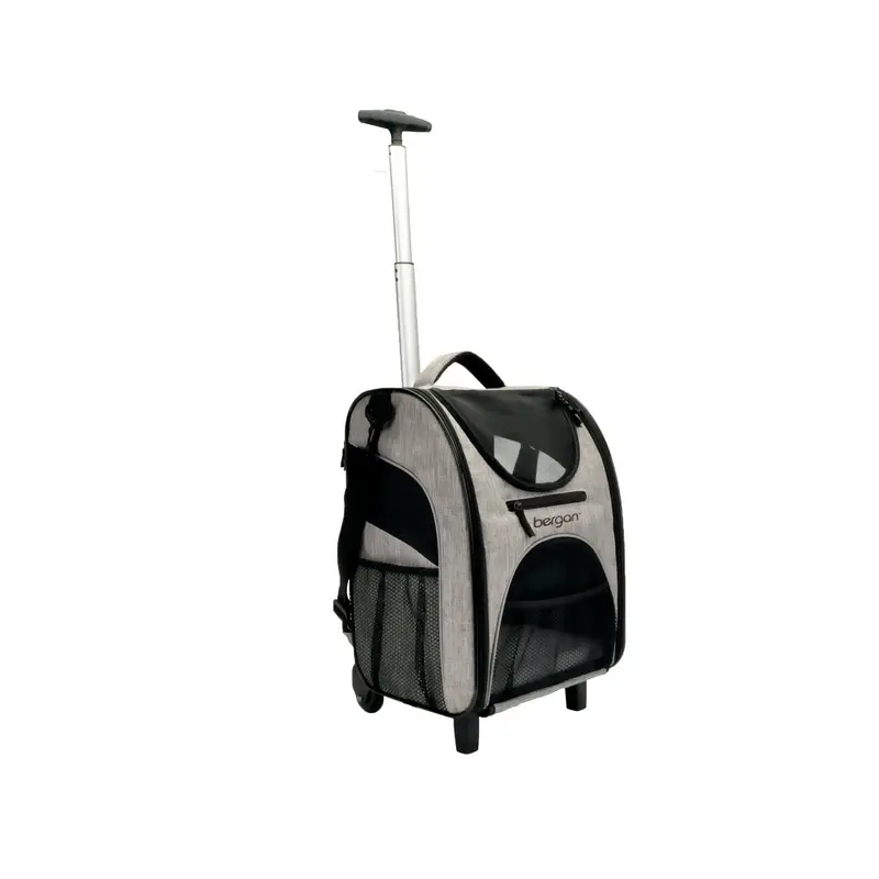 Bergan Roller Pet Carrier for Dogs and Cats