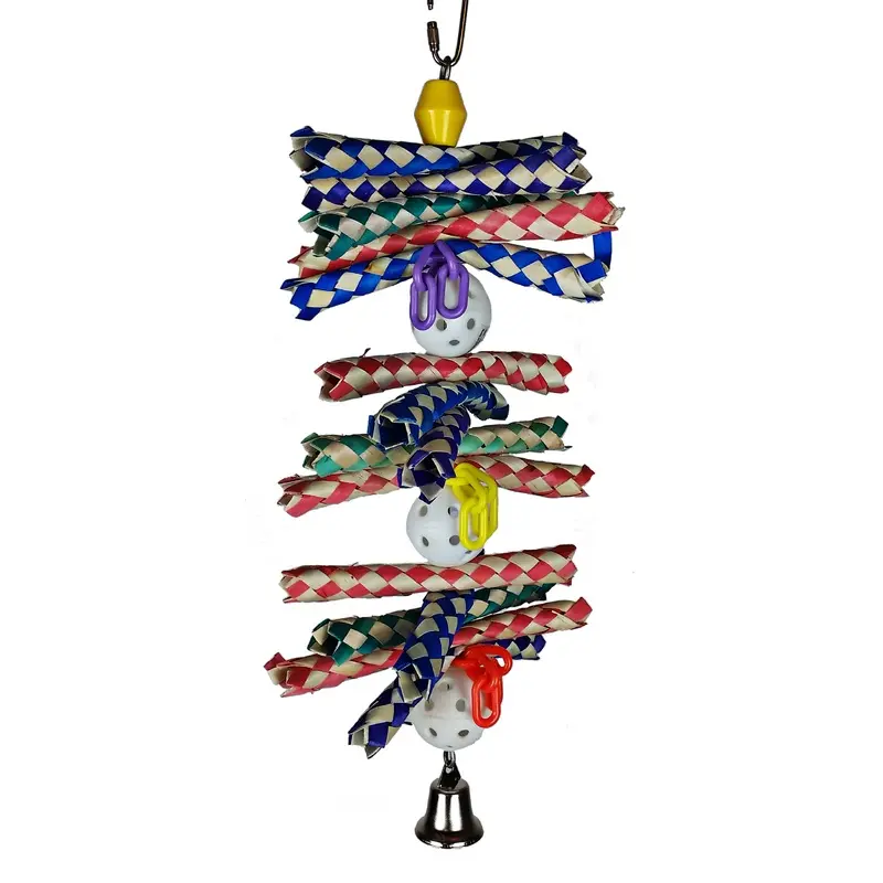 A&E Cage Company Happy Beaks Finger Stack Bird Toy