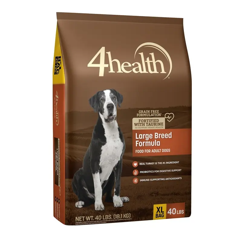 4health Grain Free Large Breed Dry Dog Food, 40 lb.