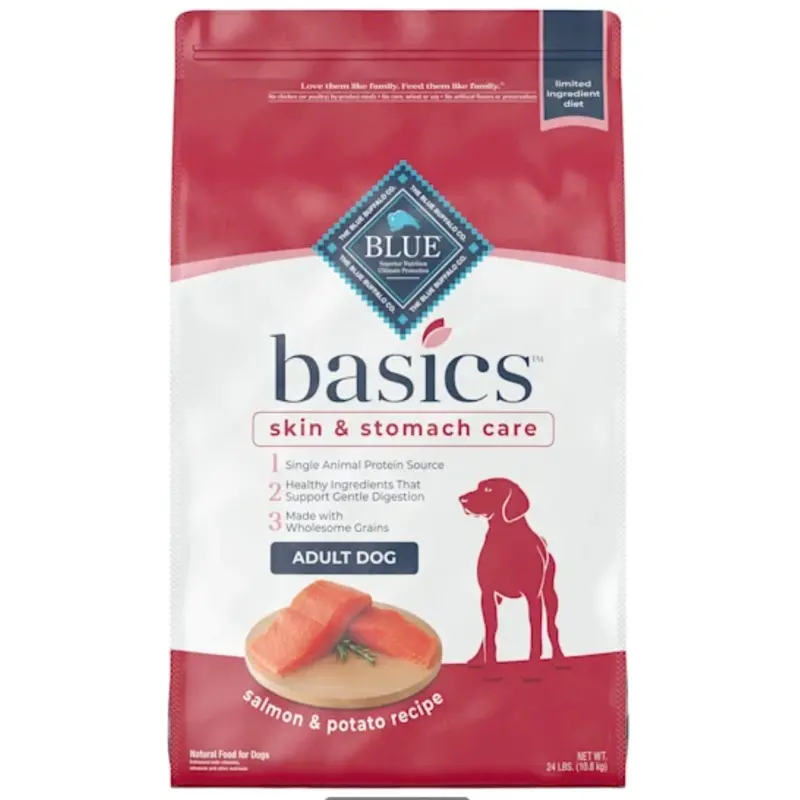 Blue Buffalo Basics Adult Salmon & Potato Recipe Dry Dog Food