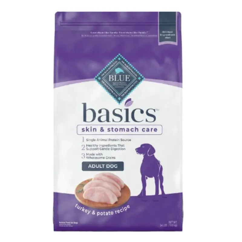 Blue Buffalo Basics Adult Turkey & Potato Recipe Dry Dog Food