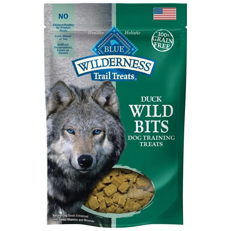 Blue Buffalo Wilderness Trail Treats Duck Wild Bits Dog Treats