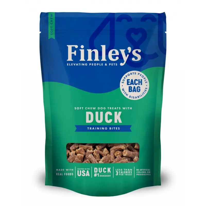 Finleys Duck Recipe Soft Chew Training Bites