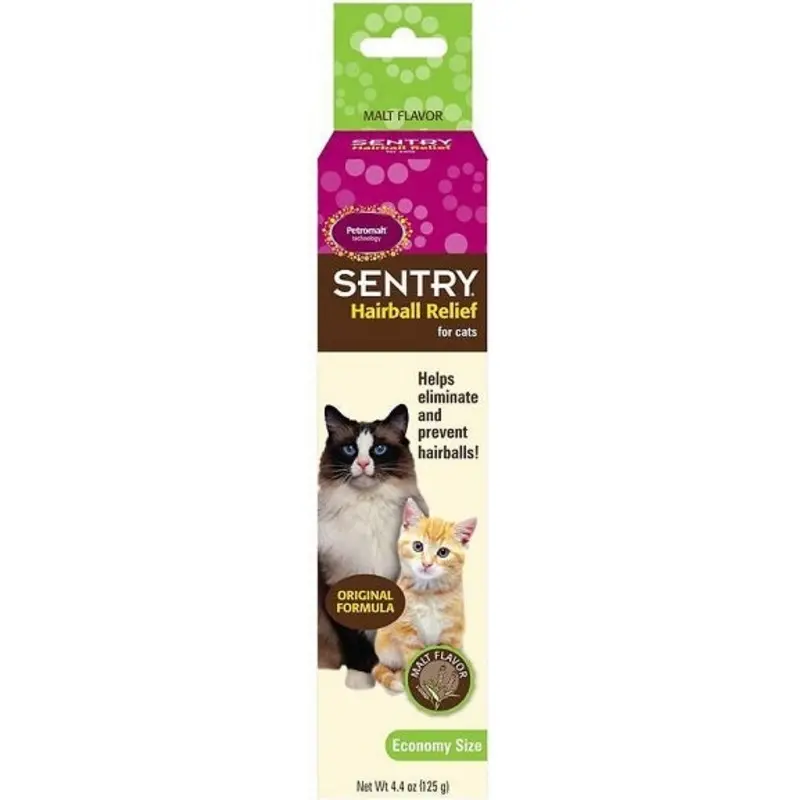 SENTRY Malt Flavor Hairball Treatment for Cats