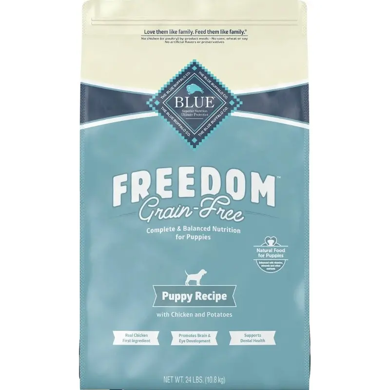 Blue Buffalo Freedom Grain Free Chicken Recipe Puppy Dry Dog Food