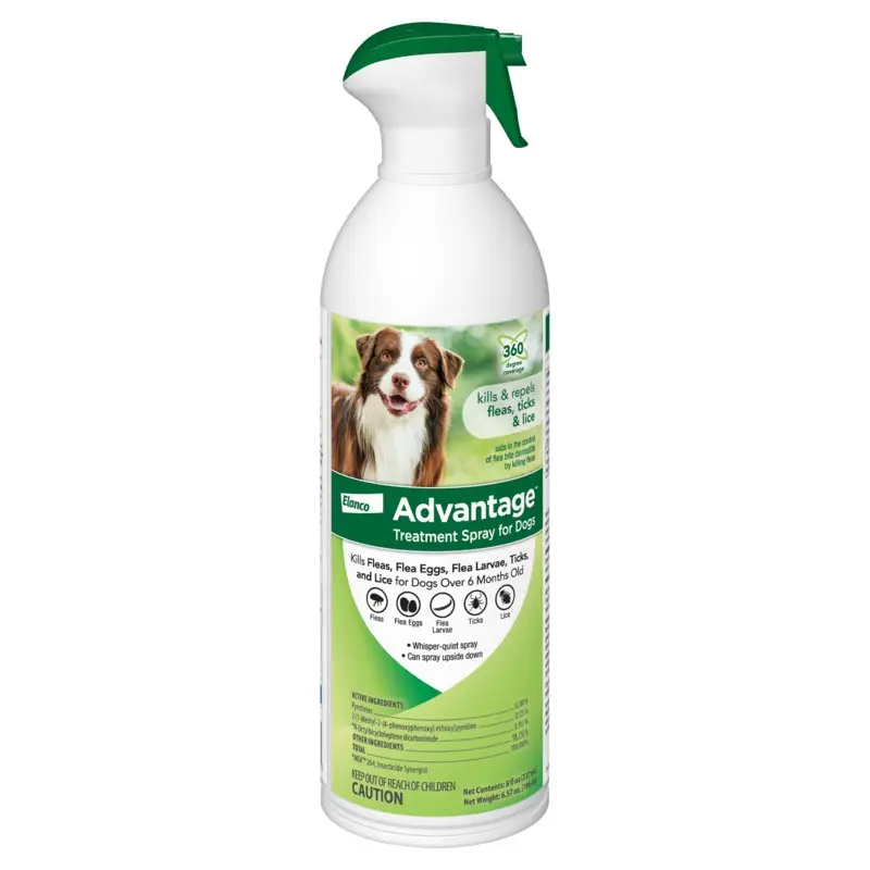 Advantage Treatment Spray Dog 8 oz