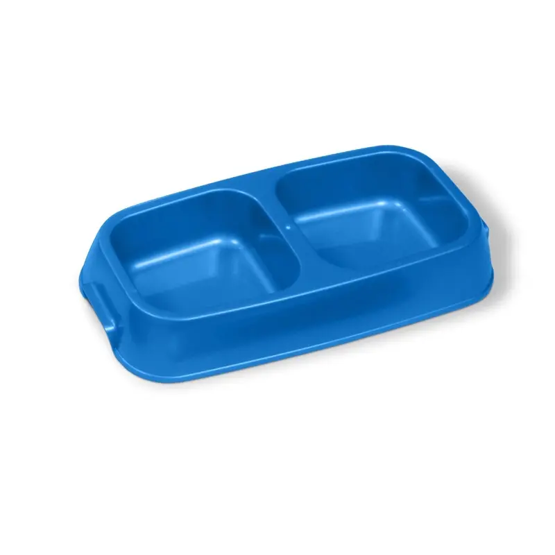 Van Ness Medium Double Dish Dog Bowl
