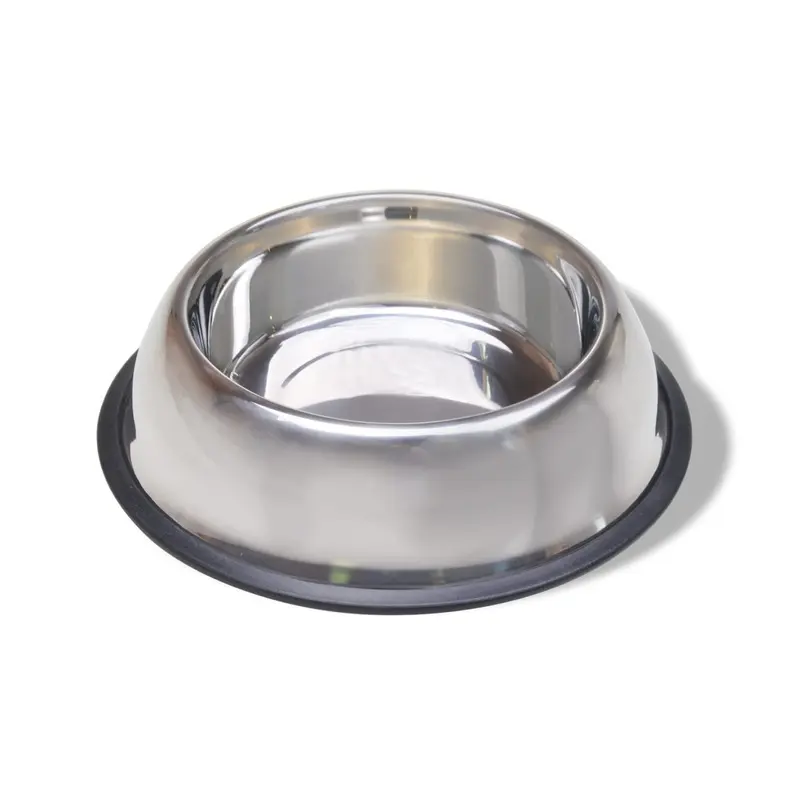 Van Ness Medium Stainless Steel Non-Tip Dog Bowl
