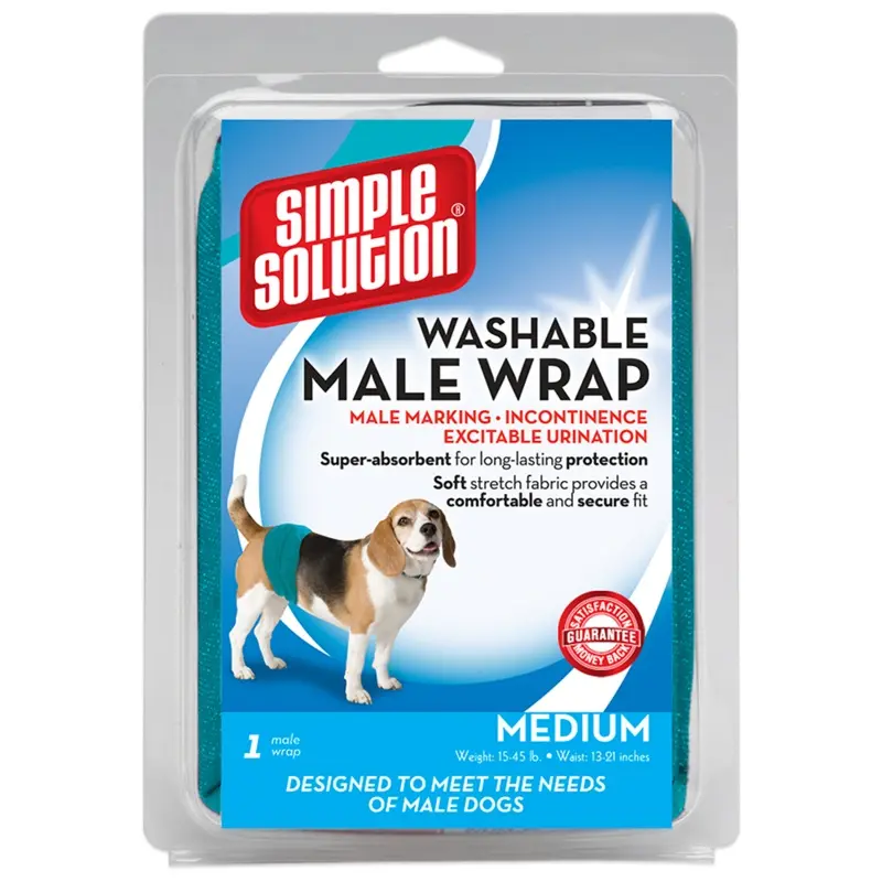 Simple Solution Washable Male Wrap Size Medium