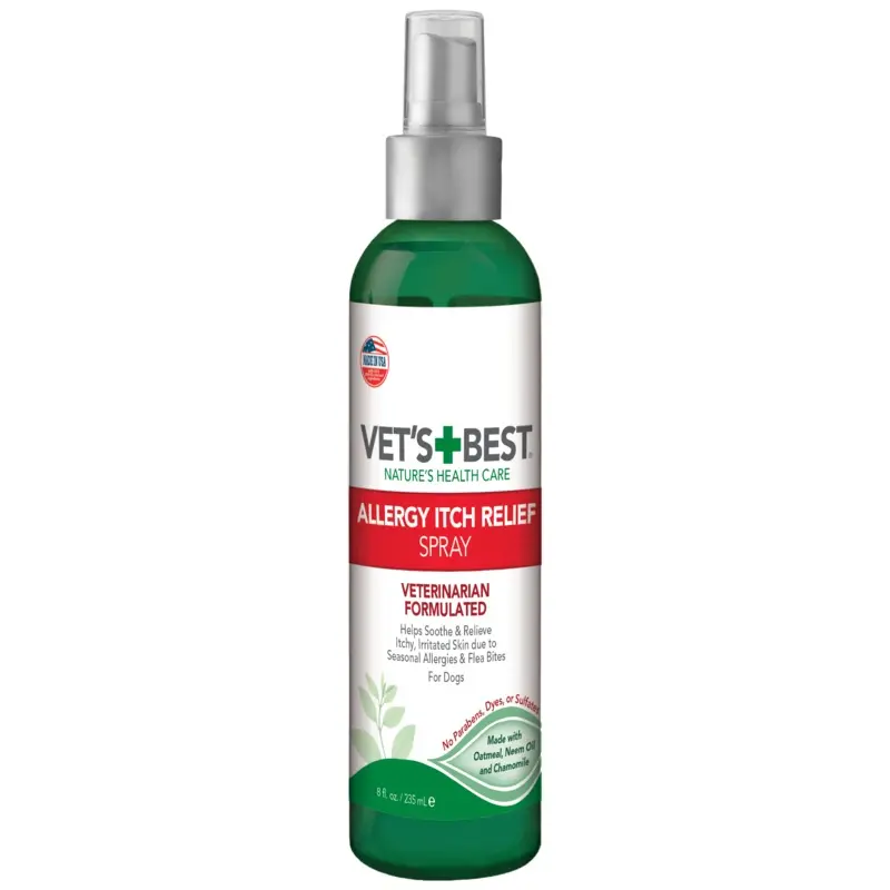 Vet's Best Allergy Itch Relief Dog Spray 8oz