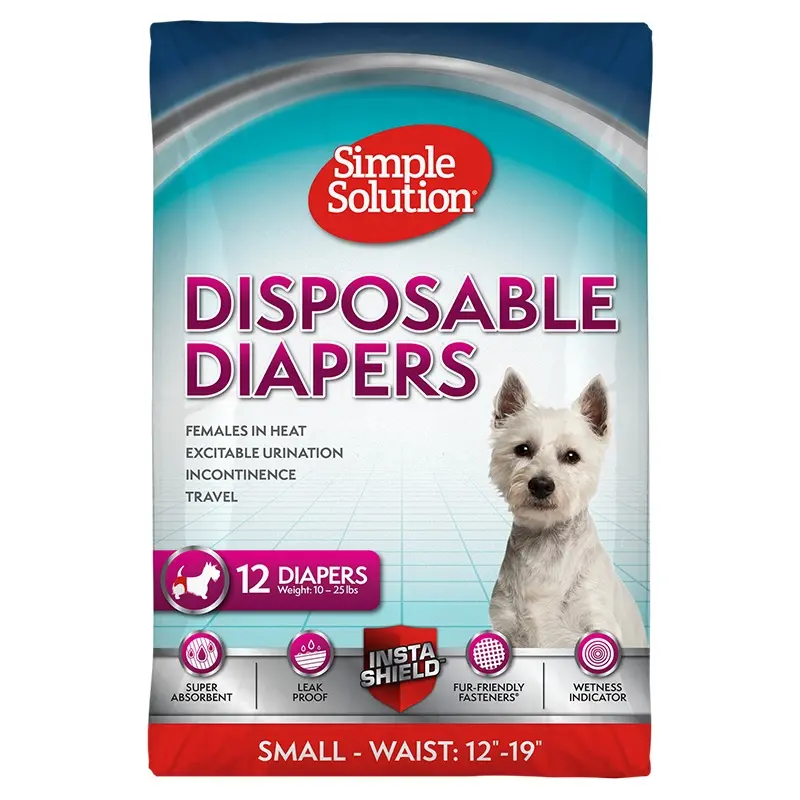 Simple Solution Disposable Diapers Small 12pk
