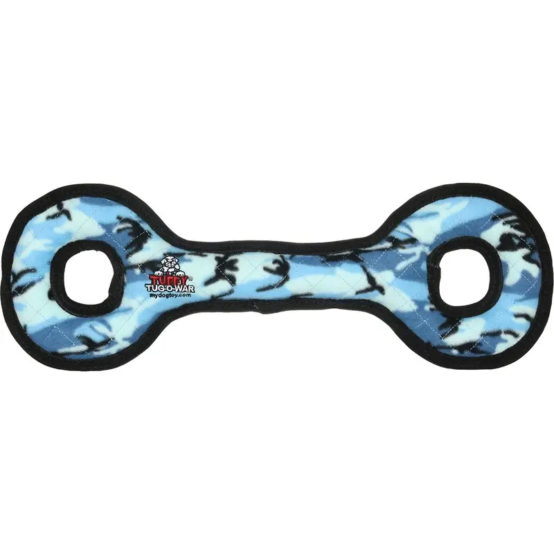 Tuffy Ultimate Tug-O-War Camo Blue, Dog Toy