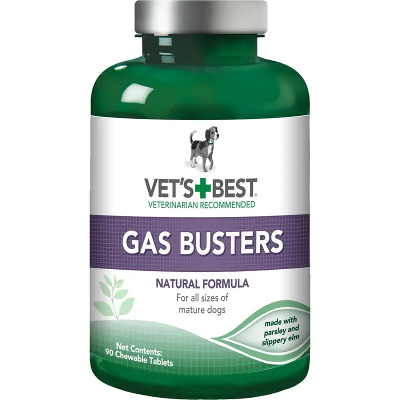 Vet's Best Gas Busters Tablets 90ct