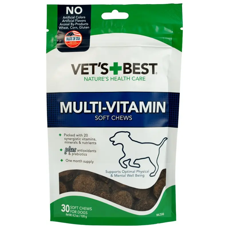 Vet's Best Multi-Vitamins Soft Chews 30ct