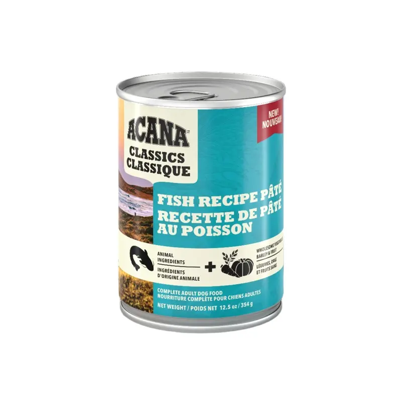 ACANA Classics Pate Wet Dog Food Fish Recipe Pate, 12.5oz