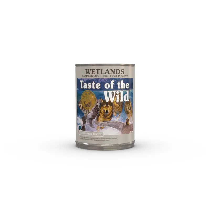 Taste of the Wild Wetlands Canine Recipe with Fowl in Gravy