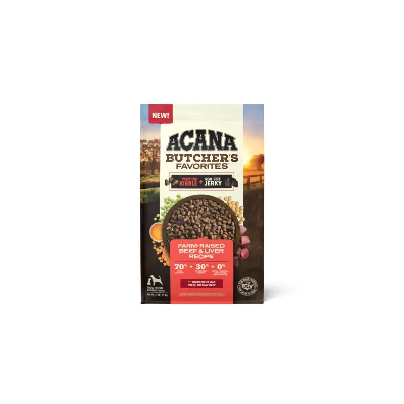 ACANA Butcher's Favorites Farm-Raised Beef 17lb