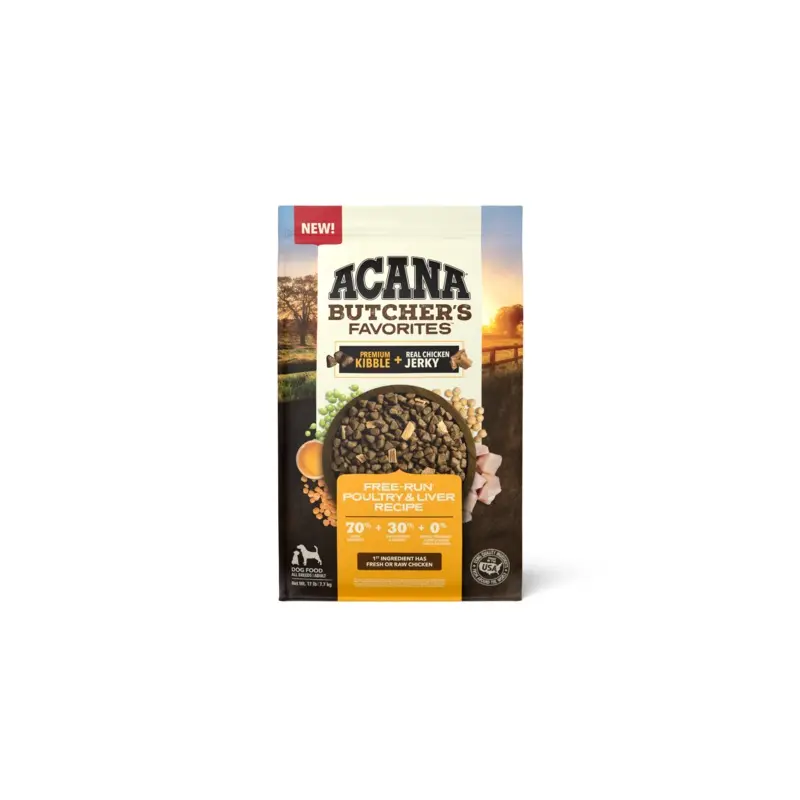 ACANA Butcher's Favorites Free-Run Poultry 17lb