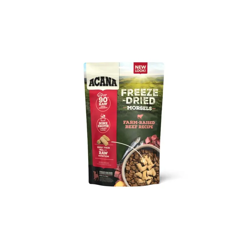 ACANA Freeze-Dried Food Morsels Ranch Raised Beef Recipe 8OZ